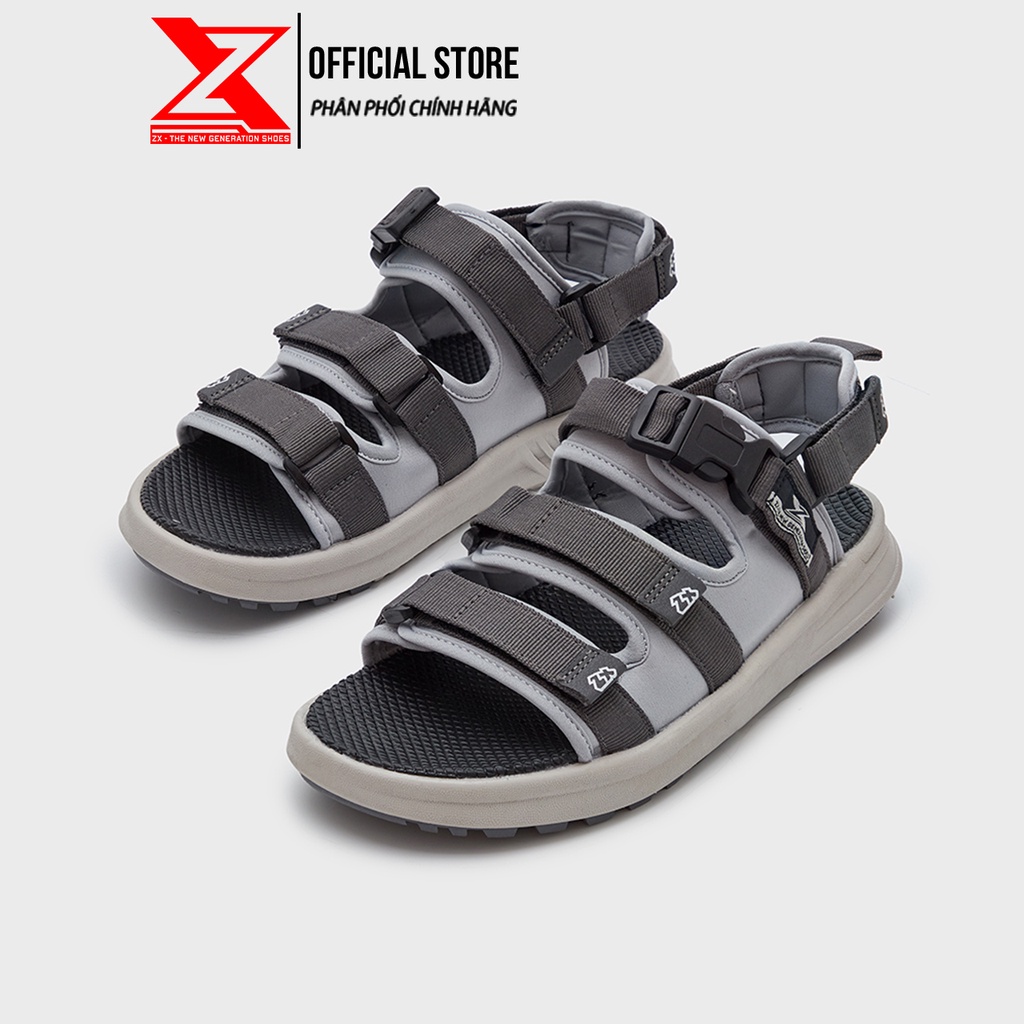 Giày Sandal ZX META 3823 đế bằng 3 quai streetwear