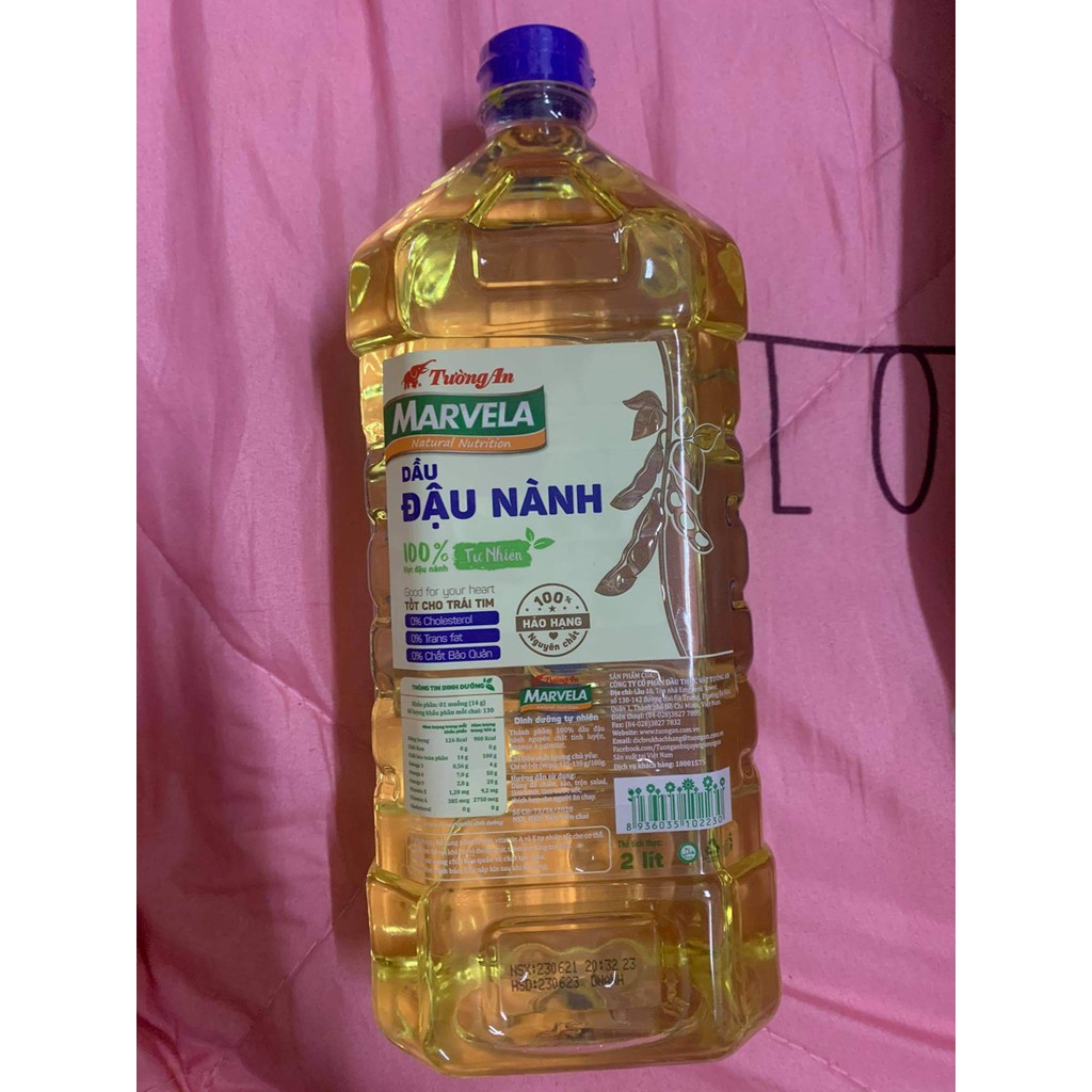 Dầu Ăn Tường An Cooking Oil 2 Lít/ Chai)