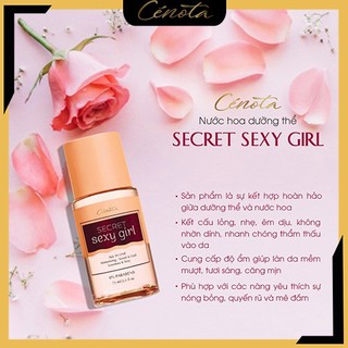 Nước hoa dưỡng thể Cénota Secret Sexy, nước hoa dưỡng thể hương thơm quyến rũ-  Shino_cosmetic