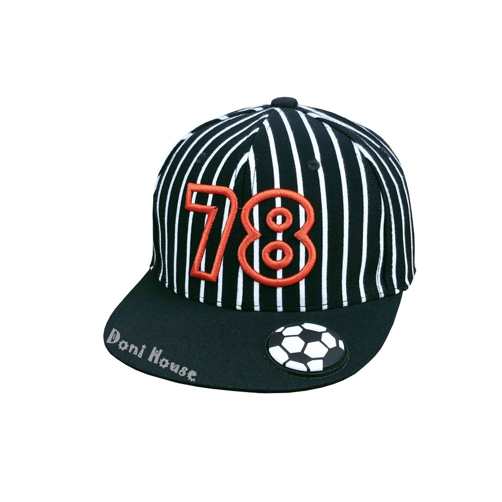[Bé 4-7 tuổi] Nón Kết Mũ Lưỡi Trai Từ 4 5 6 7 Tuổi Vòng Đầu 52cm Hình Trái Banh Hiphop Cho Bé Trai NK210 - Doni House