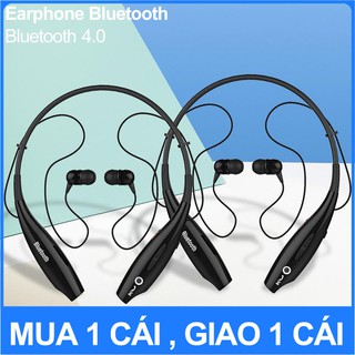 Mua một tặng một HV800 Tai Nghe Bluetooth, Kiểu dáng thể thao ôm tai không lo rơi ta nghe [Bảo Hành]