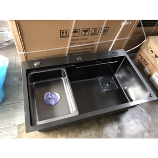 Chậu rửa bát 1 hố Nano Silver