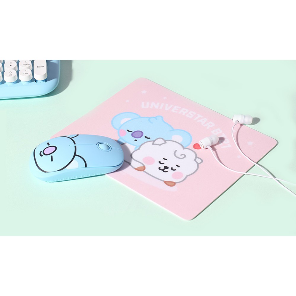 Lót chuột in hình nhân vật BT21 Mouse Pad Offical