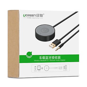 Bộ Bluetooth âm thanh 4.1 Ugreen 30447 kết nối điện thoại trên xe hơi có hỗ trợ Micro CM124