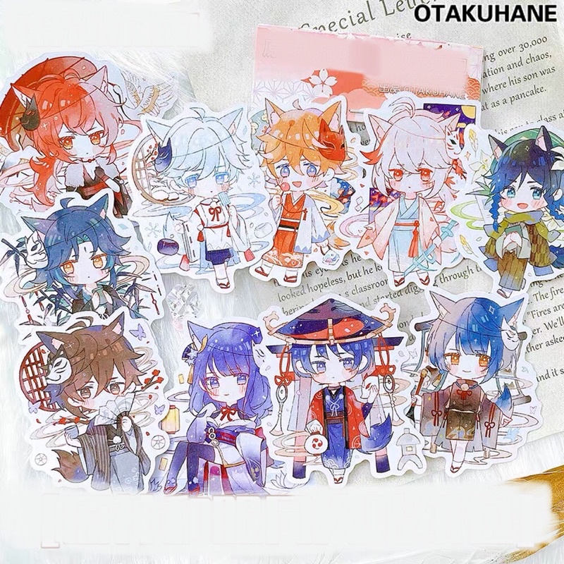 Sticker GI hồ ly mùa xuân