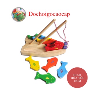 Câu 10 cá số Winwintoys - Đồ chơi gỗ