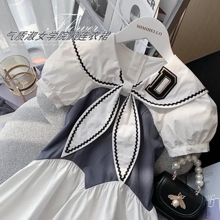 Girl's dress new summer 2022 Korean style Baby's college style dress little girl princess dress children's dress