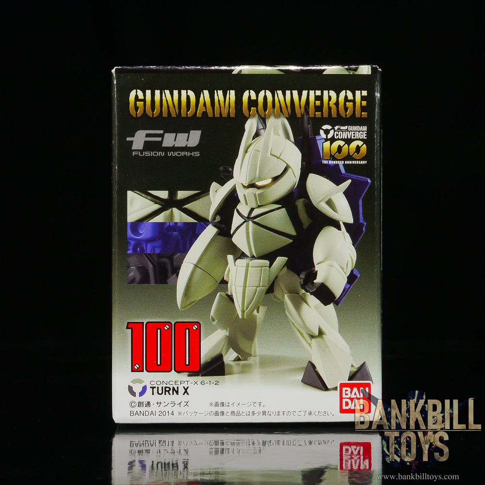 Đồ chơi kẹo Gundam Bandai FW Converge 17 No.100 Turn X