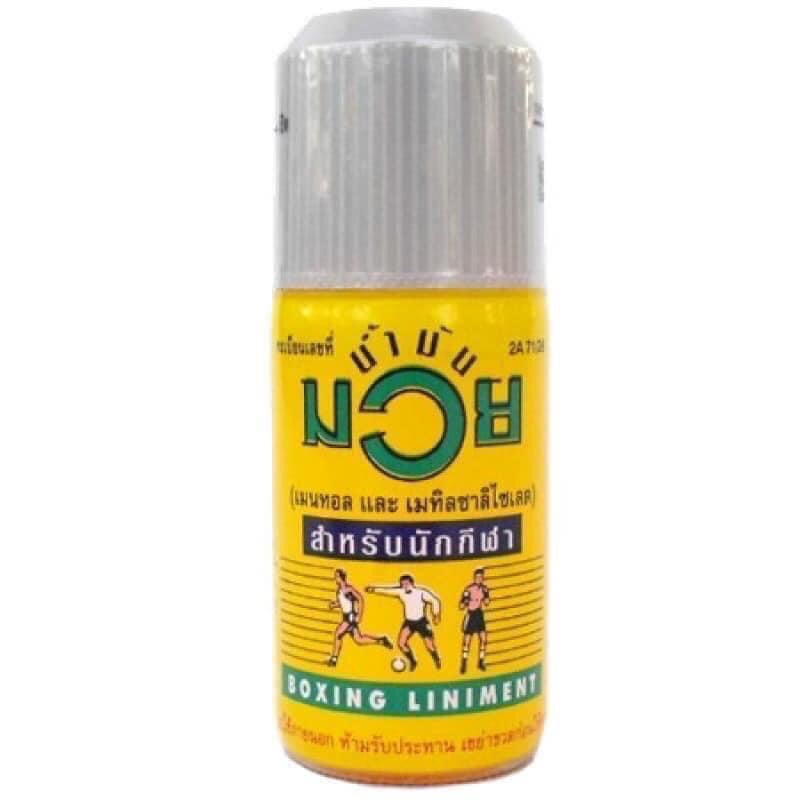 01 Chai Dầu Lăn Xoa Bóp MUAY BOXING LINIMENT 120ml Thái Lan