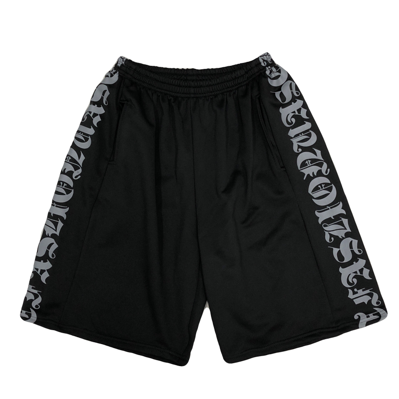 [QUÀ TẶNG LÀ  ĐÔI TẤT BẠN NHÉ] Quần short nam unisex ống rộng siêu hot 2021, quần đùi nam mặc nhà, đi chơi màu đen | BigBuy360 - bigbuy360.vn