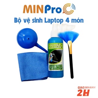 Bộ vệ sinh Laptop MINPRO 4 món, Thiết kế tiện dụng và nhỏ gọn.