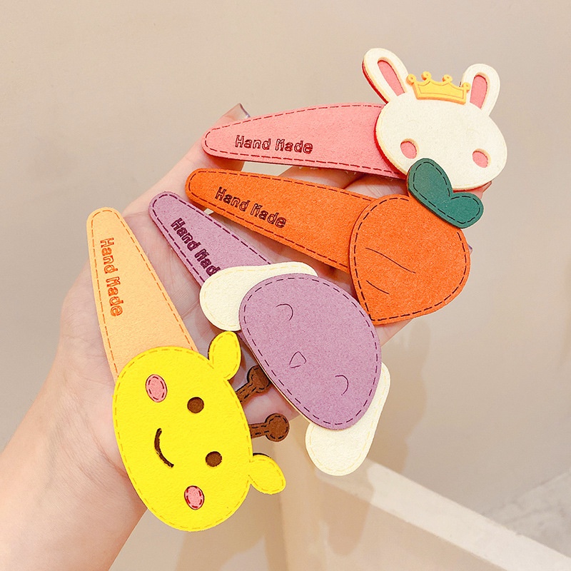Kẹp Tóc Mái Lớn Họa Tiết Hoạt Hình Dễ Thương Cho Bé