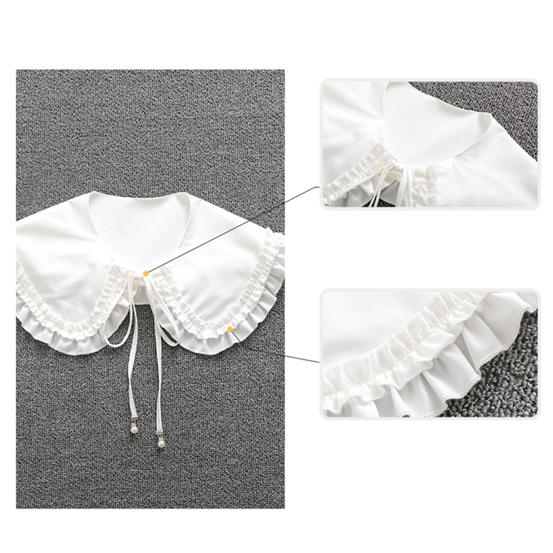 Vòng Cổ Giả Bèo Thắt Nơ Phong Cách Lolita Cổ Điển Cho Nữ