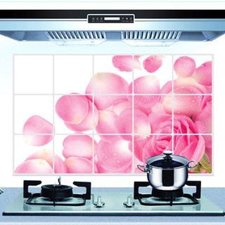 giấy dán tường nhà bếp tráng nhôm cách nhiệt siêu đẹp