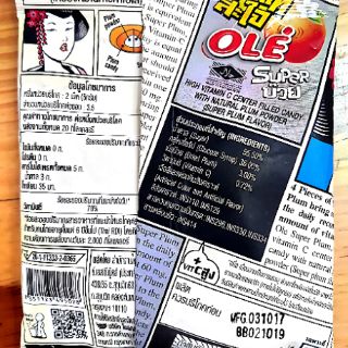 KẸO SIÊU CHUA OLE VỊ DÂU CHANH