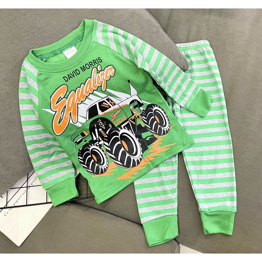 Đồ bộ bé trai Cotton dài tay thu đông xuất hàn - sỉ quần áo trẻ em