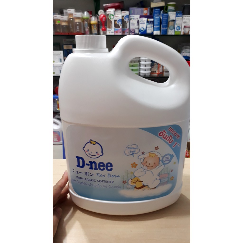 (Nhiều Màu) Nước xã Em Bé Dnee 3000ml Thái Lan Màu Tím - Xanh - Trắng - Hồng