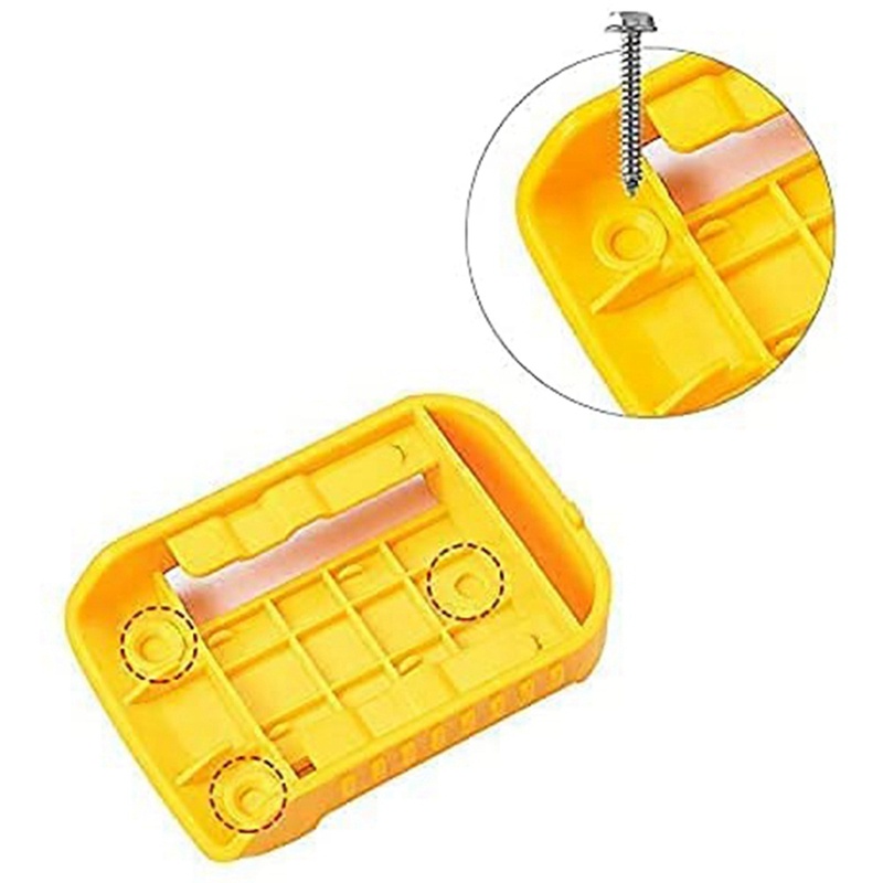 Bộ 5 Giá Đỡ Pin Gắn Tường Chuyên Dụng 20V 60V