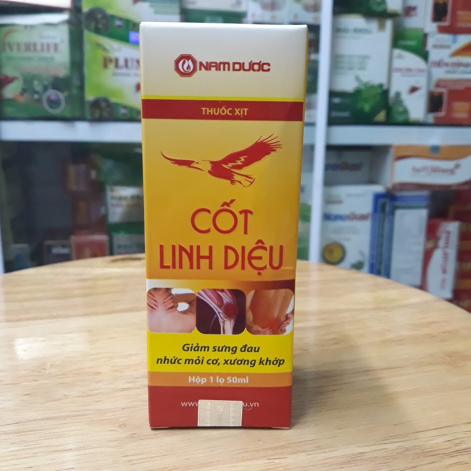 CỐT LINH DIỆU 50 ml (Chính hãng Nam Dược) - Giảm đau nhức, mỏi cơ, xương khớp