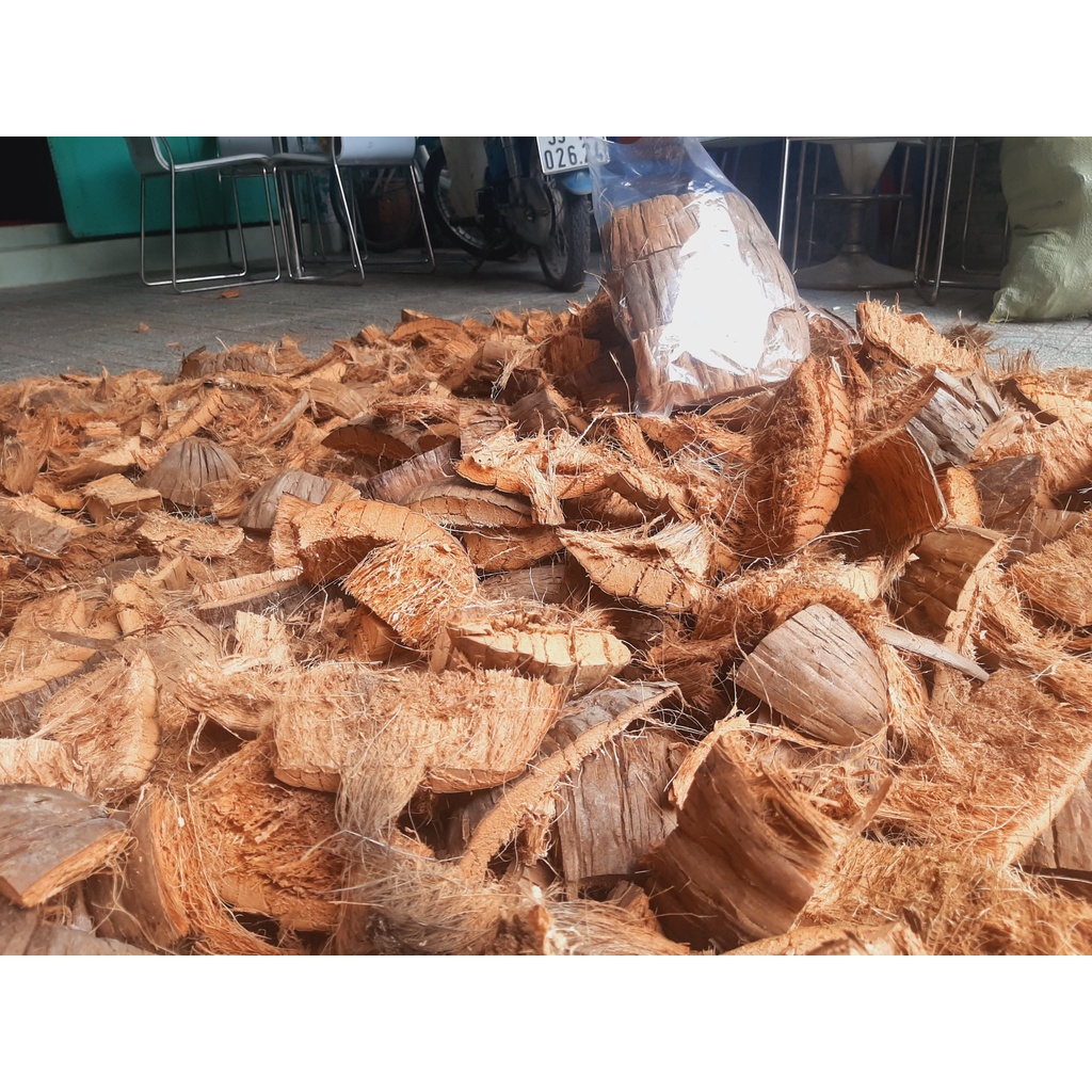 Vỏ Dừa Khô  3 gói