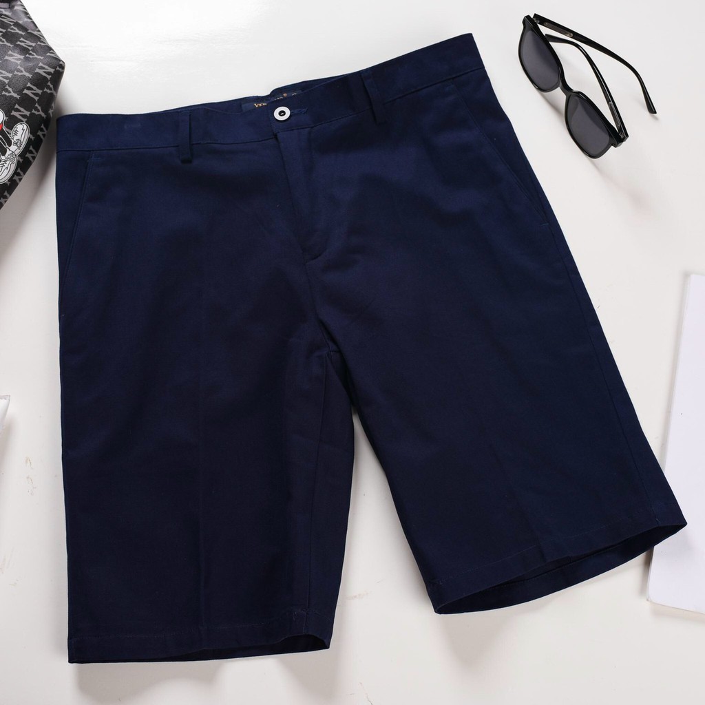 Quần Short Kaki Nam JUVENO Cao Cấp, Phong Cách Trẻ Trung, Hàng Luôn Sẵn 5 Màu