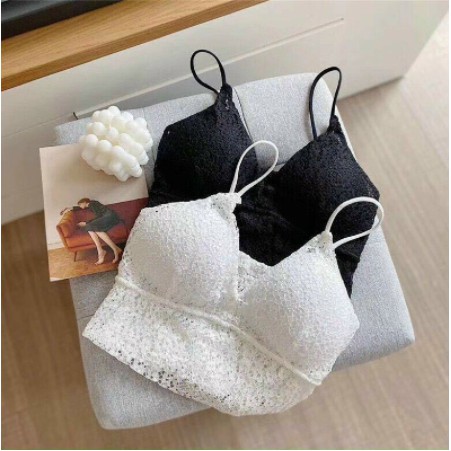 Mẫu Hot #Áo bra ren hai dây chun hoa nhí sang chảnh (có đệm ngực) | WebRaoVat - webraovat.net.vn