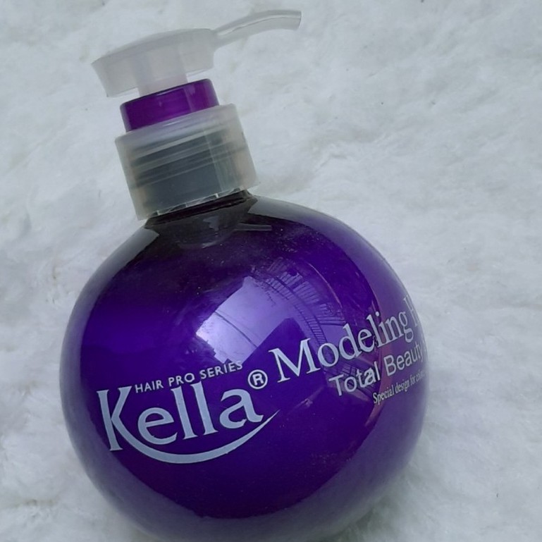 Wax Kella tạo kiểu tóc dành cho tóc Xoăn 250ml