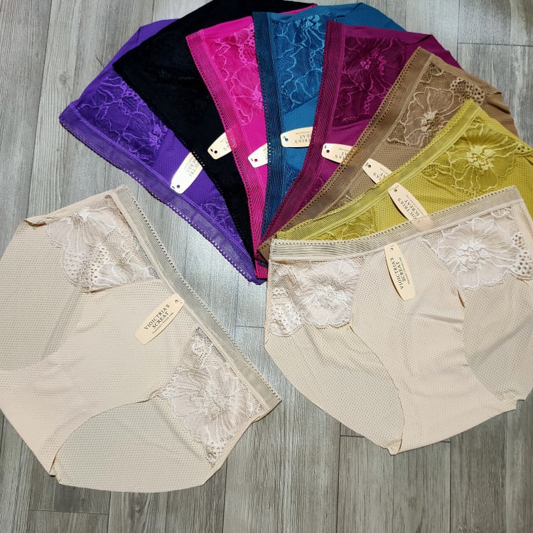 Quần Lót Nữ/Quần Lót Ren/Quần Lót Su Thông Hơi Pha Ren Thoáng Mát