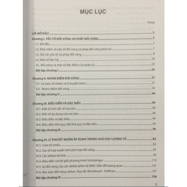 Sách - Đối xứng phân tử và lí thuyết nhóm trong Hoá học