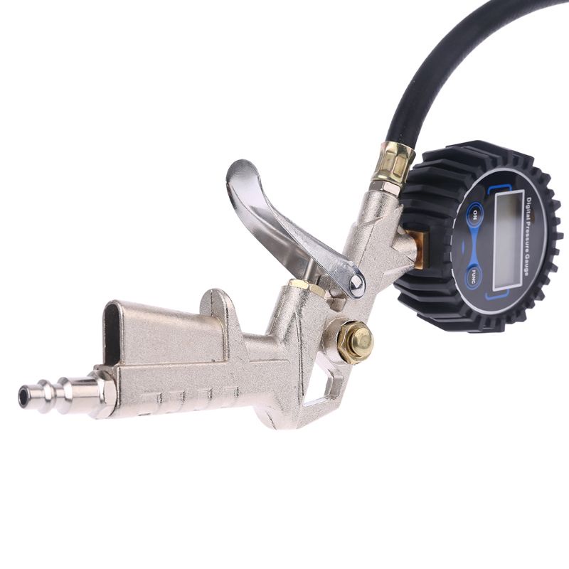 Máy Đo Áp Suất Lốp Xe Hơi Kỹ Thuật Số Màn Hình LCD