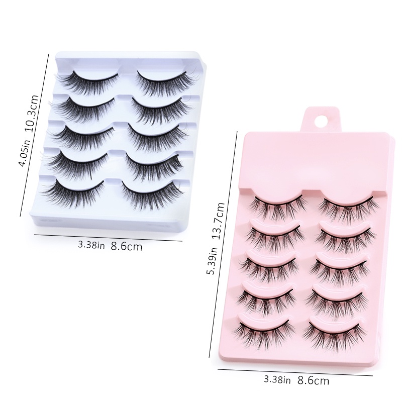 5 cặp lông mi giả 3D với trang điểm tự nhiên