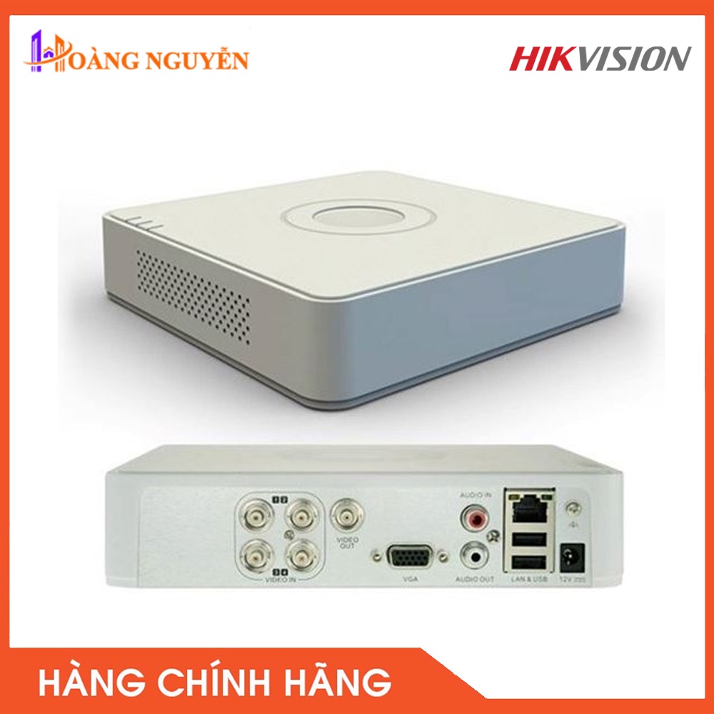 Đầu Ghi Camera HIKVISION 4 Kênh DS-7104HGHI-F1 và Đầu ghi Camera HIKVISION 8 kênh  DS-7108HGHI-F1 - Hàng Chính Hãng