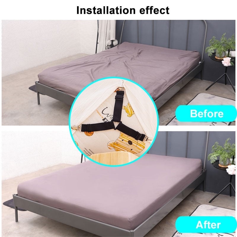 Bộ 1 Dây Điều Chỉnh Cố Định Drap Giường Giá Đỡ