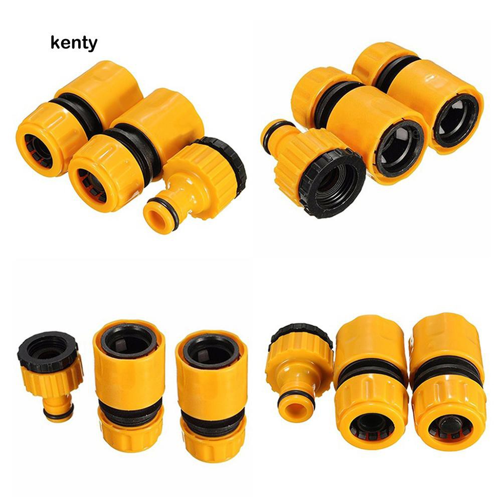 Kt KT KT Ktt★Set 3 Đầu Nối Ống Nước Tưới Cây 1 / 2Inch 3 / 4Inch