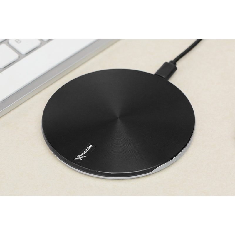 Đế sạc không dây Qi 10W Xmobile TS-C106W-B - Hàng qua sử dụng