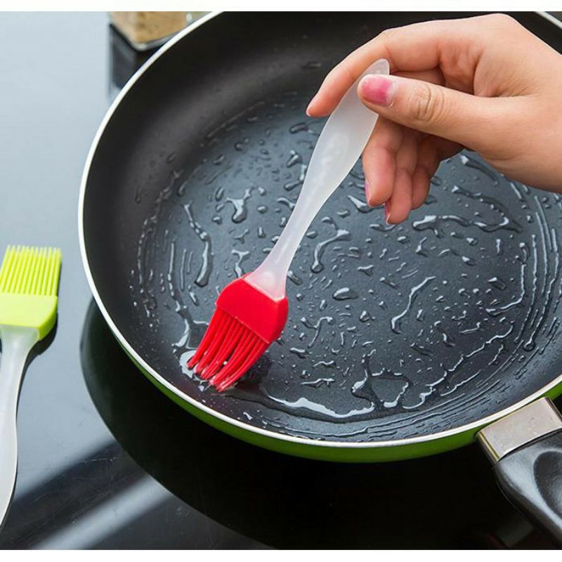 Chổi quét dầu ăn silicon chịu nhiệt, cọ silicon nướng thịt, khuôn làm bánh cho nồi