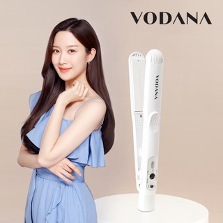 Máy kẹp tóc VODANA Soft Bar Flat Iron [White Gray]