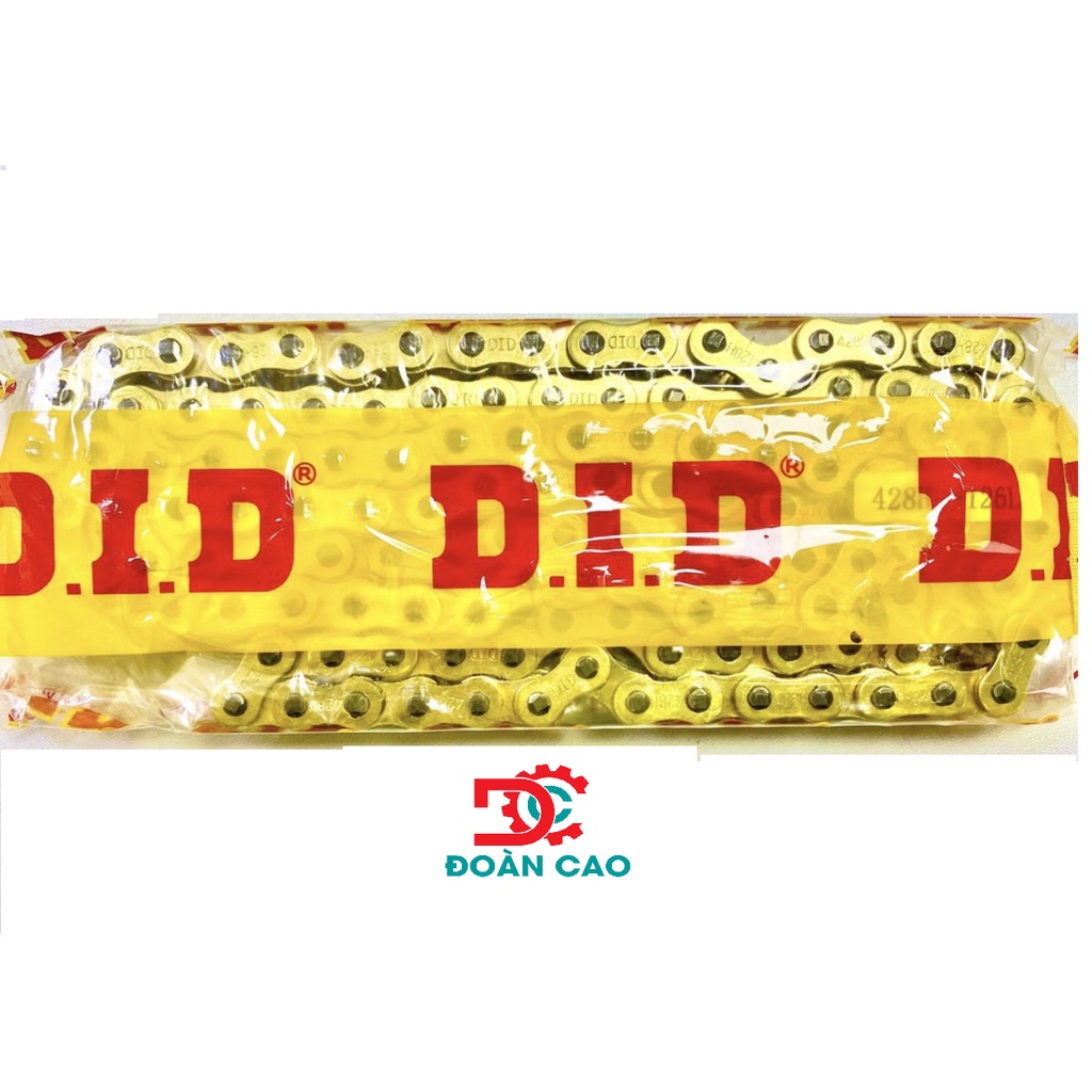 Sên vàng DID 428H 10ly 116/120/124/130 MẮC