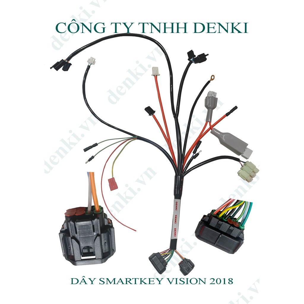 Dây Điện Smartkey Vision 2018 DENKI