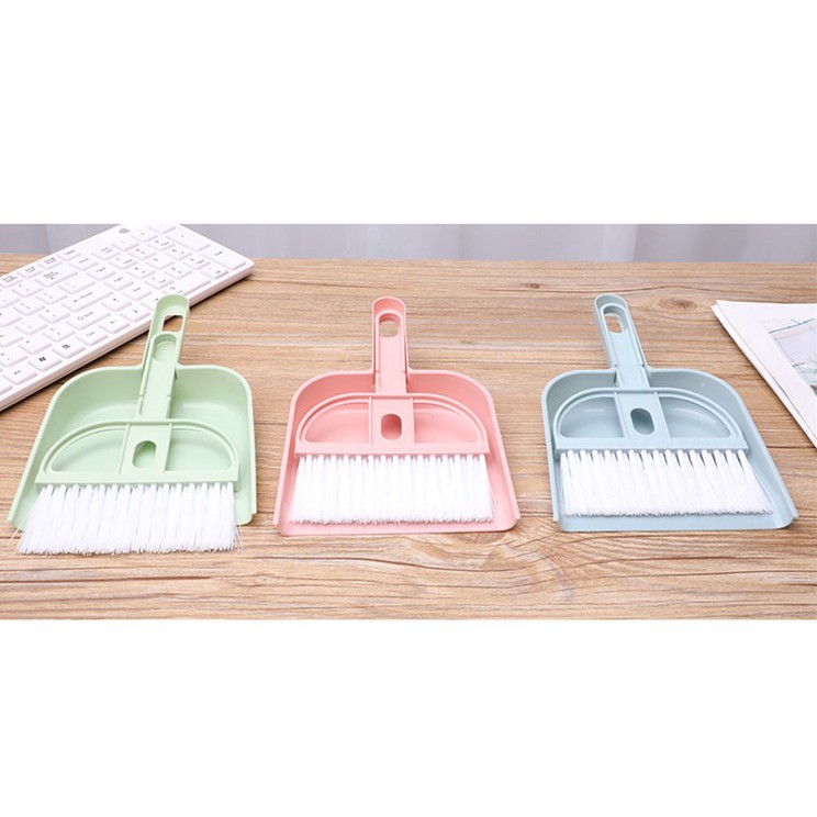 Bộ chổi quét bụi bàn,máy tính và ki hốt rác mini #C323
