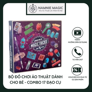 Combo Đạo Cụ Đồ Chơi Ảo Thuật Nhập Khẩu Hơn 75 Trò Ảo Thuật,Đồ Chơi Giáo Dục, Trí Tuệ, Quà Tặng Cho Bé