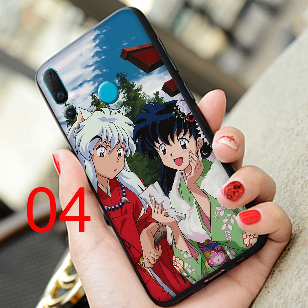 Ốp điện thoại mềm hình Inuyasha độc đáo cho Huawei Y5 Y6 Y7 Y9 Prime