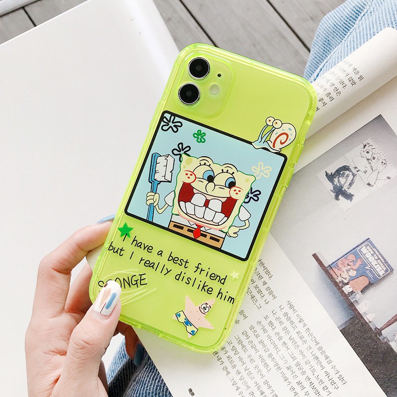 Ốp lưng iphone Bọt biển neon dẻo mềm 5/5s/6/6plus/6s/6splus/7/7plus/8/8plus/x/xr/xs/11/12/pro/max/plus/promax | BigBuy360 - bigbuy360.vn