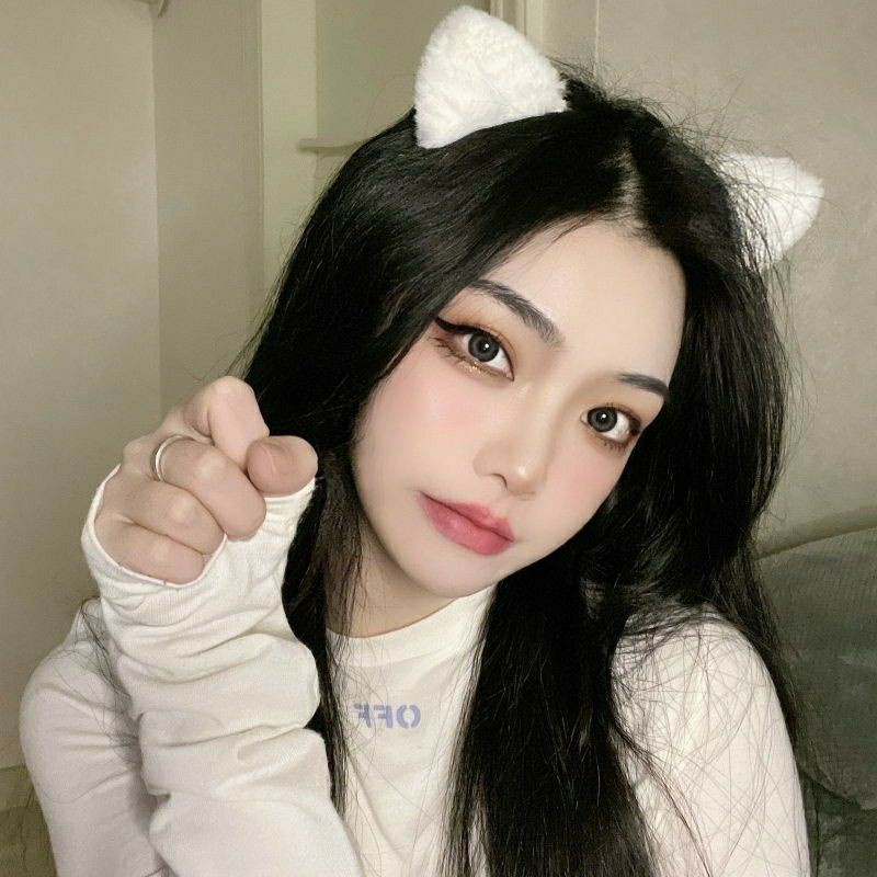 Set 2 kẹp tóc tai mèo hoạt hình đáng yêu