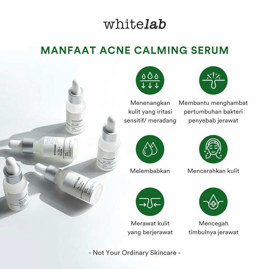 (hàng Mới Về) Serum Trị Mụn Làm Trắng Da Toàn Diện 20ml