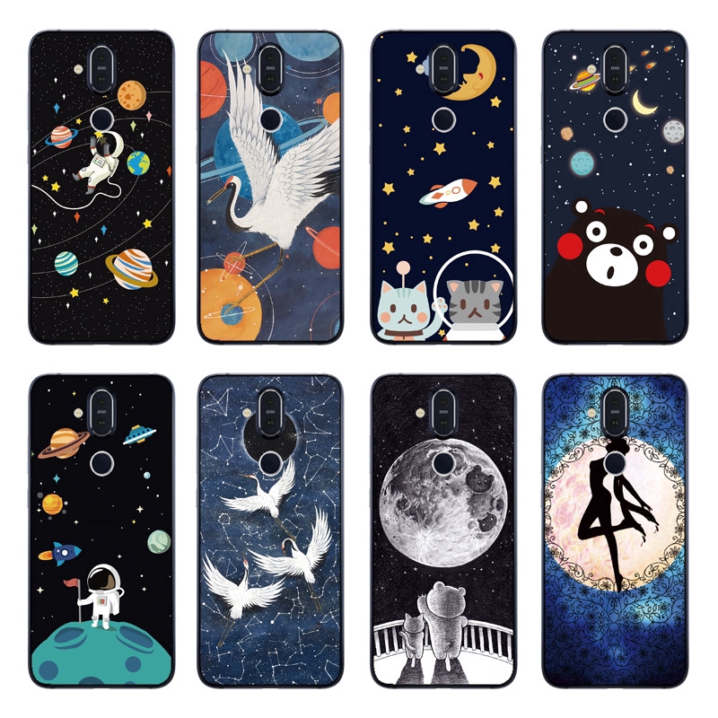 Ốp lưng bằng TPU dành cho Nokia 3.1/5.1 Plus/X5 /6.1 Plus/X6/7.1 Plus/X7