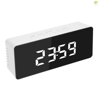 Đồng hồ báo thức điện tử để bàn có đèn LED hiển thị nhiệt độ