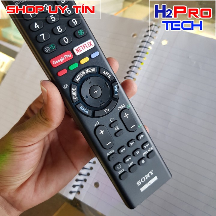 Điều khiển tivi Sony Bravia RMF-TX310P TV hàng chính hãng | Remote tv sony tặng đôi pin