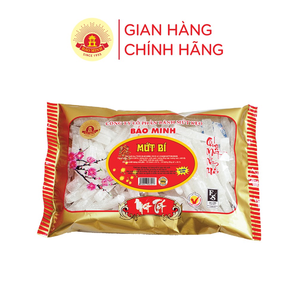 Mứt bí khẩu Bảo Minh 200g đậm vị Tết truyền thống