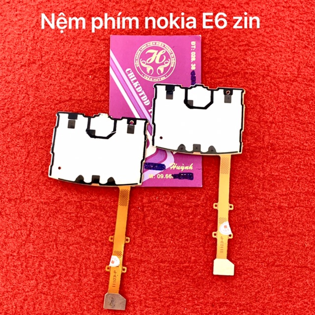 Nệm phím Nokia E6 zin mới 100%